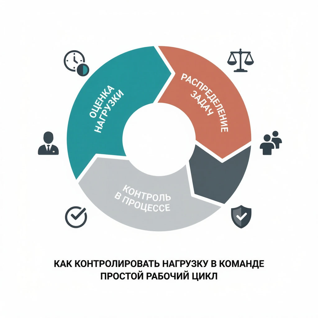 Как контролировать нагрузку в команде: простой рабочий цикл