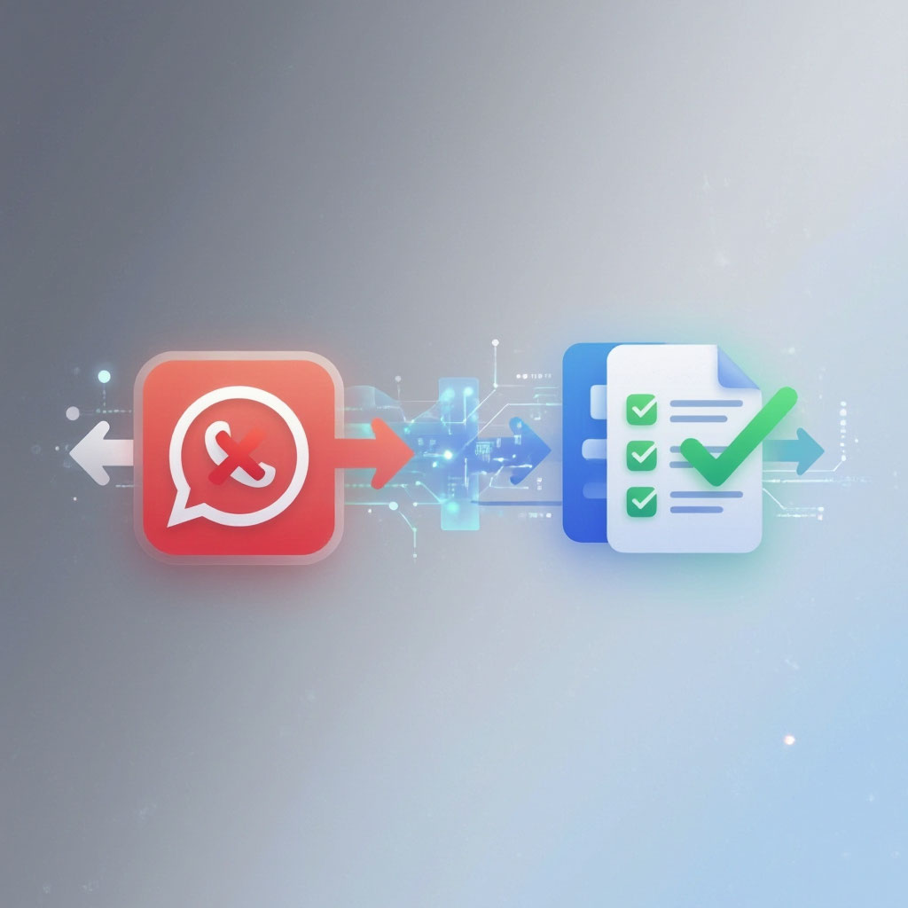 Как уйти от WhatsApp к учёту команды: чеклист перехода